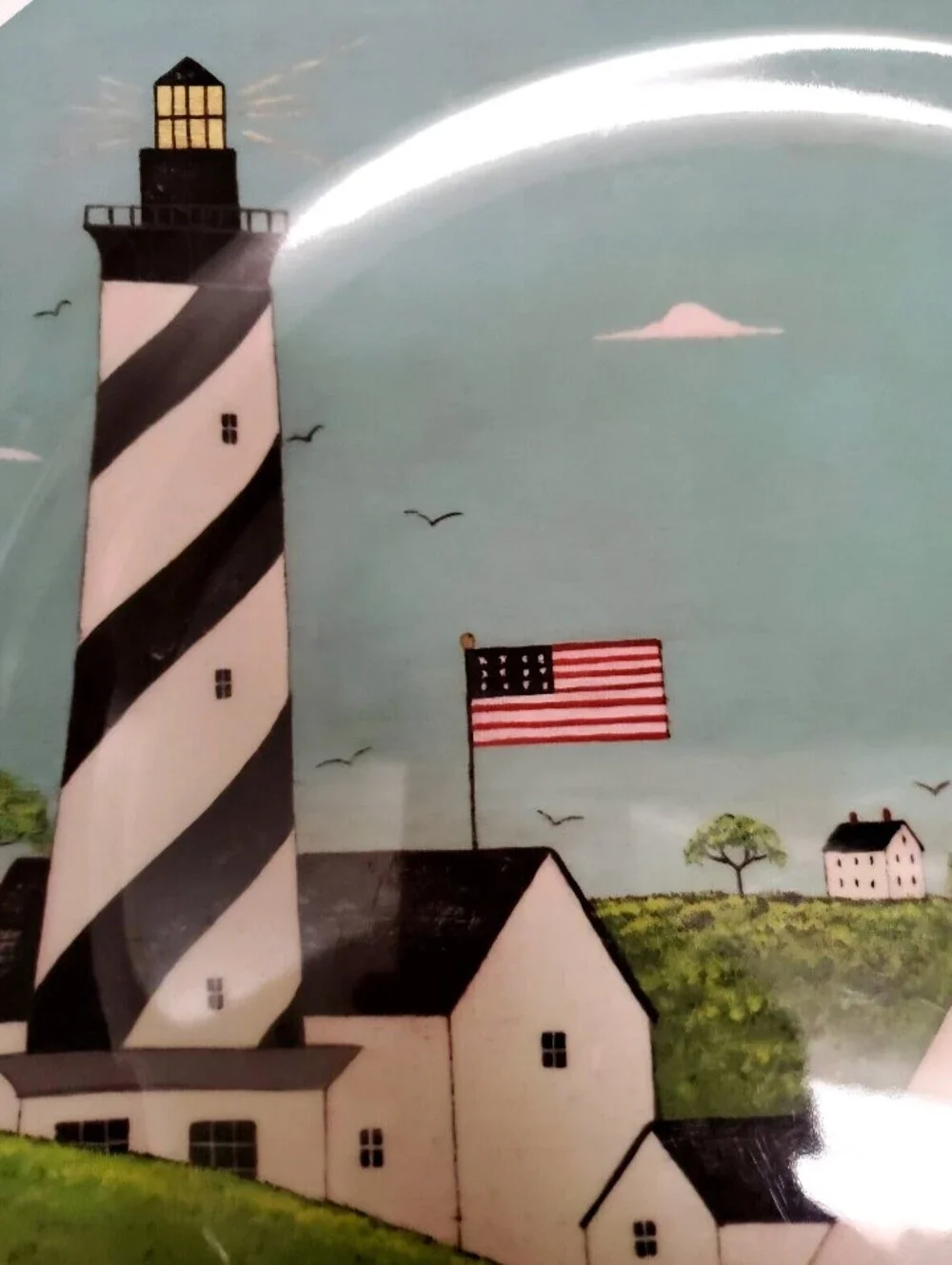 Warren Kimble Coastal Breeze Sakura Evolution Melamine 16